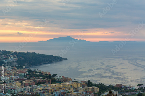 The beautiful view of the Capri island, Italy. © Evgenia Czech