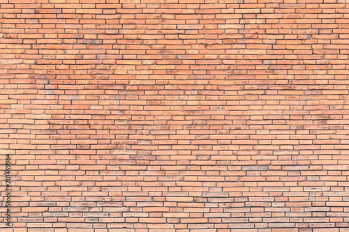 Brick wall texture background for interior exterior decoration and industrial construction concept design.