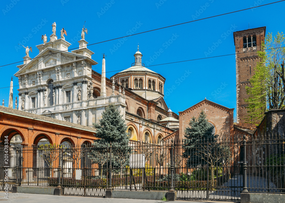Obraz premium Basilica di San Celso in Milan, Italy.