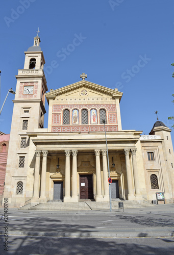 Iglesia Santa María de la Bonanova en Barcelona 