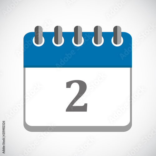 wandkalender blau 2