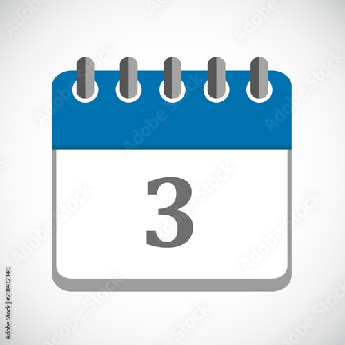 wandkalender blau 3