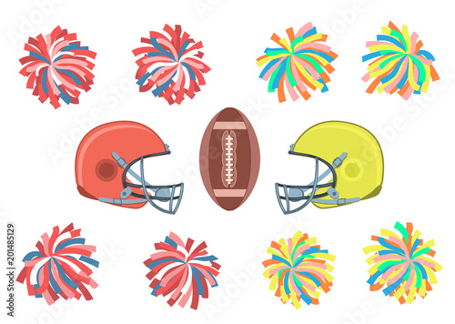 American football collection.