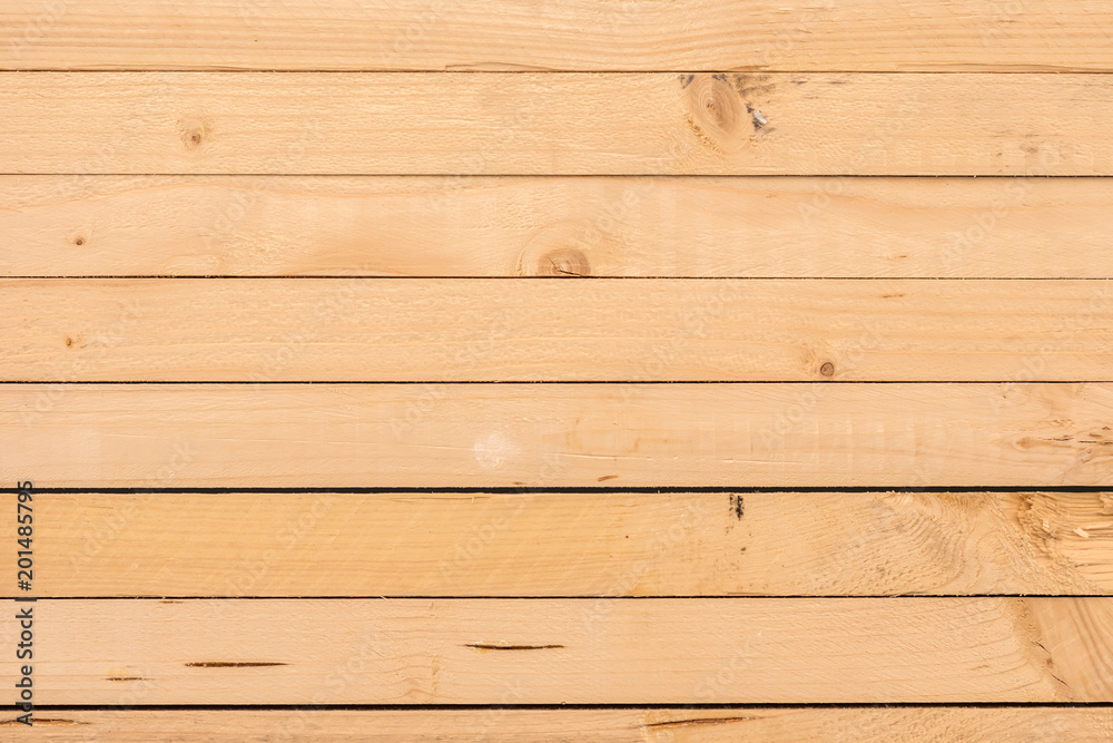 Fototapeta premium Latten aus Bauholz als hölzerner Hintergrund