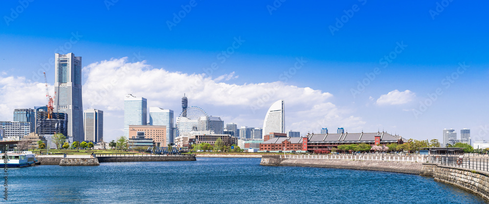 Naklejka premium 横浜ベイエリア