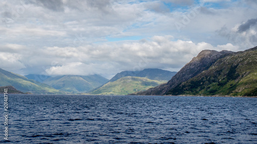 Принти на полотні The famous Loch Ness on a bright sunny day, Inverness, Scotland, United Kingdom