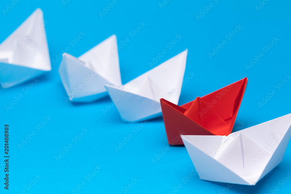 winner red paper ship winner red paper ship