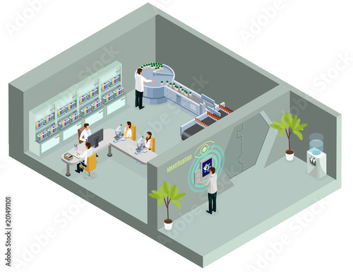 Isometric Biometric Identification Template