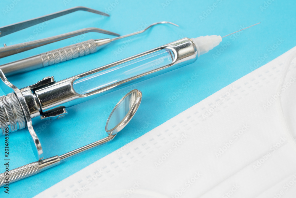 Dental tools use for dentist in the office or clinic. Dental tools use for dentist in the office or clinic.