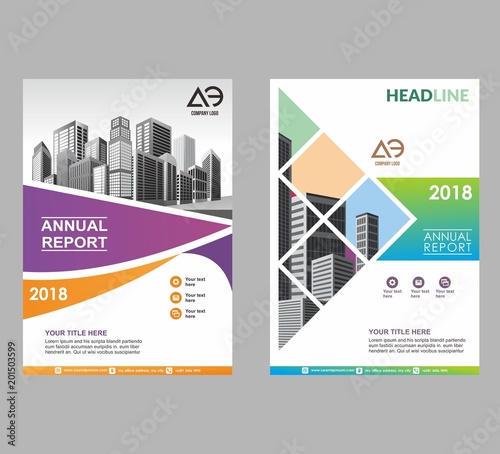 cover, layout, brochure, magazine, catalog for annual report 