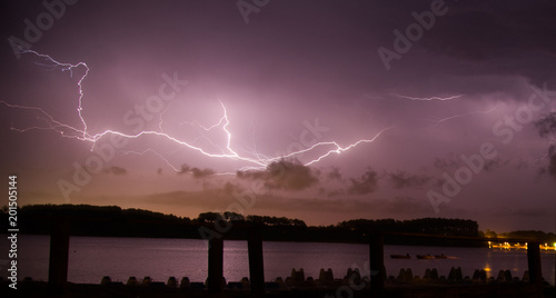 Orage à Hourtin photo