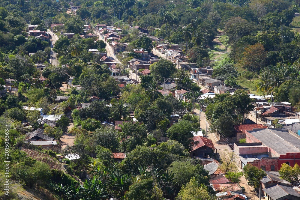 Village in Cuba