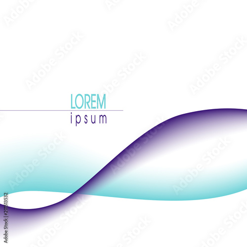 Layout with purple, turquoise wave pattern. Abstract template for cover, books, brochures, magazines, catalog, posters, leaflets, flyers, presentation, infographic, web pages. Vector background. EPS10