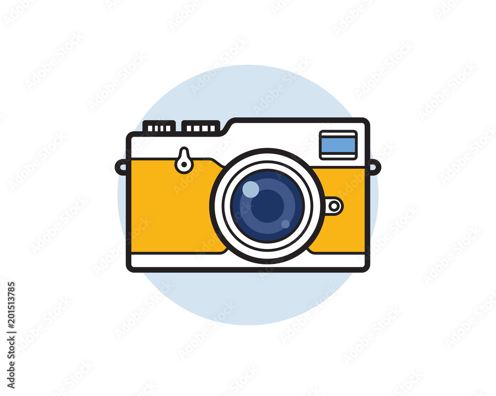 Photo camera vector illustration Photo camera vector illustration