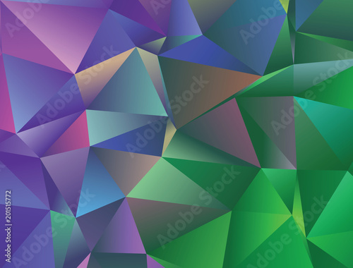  Polygonal abstract background. Low poly crystal pattern. Design with triangle shapes. Pattern suitable for backgrounds, Wallpaper, screen savers, covers, print, business cards, posters