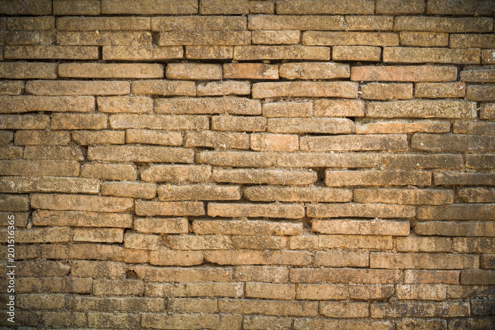 Obraz premium Brick patterned on the surface