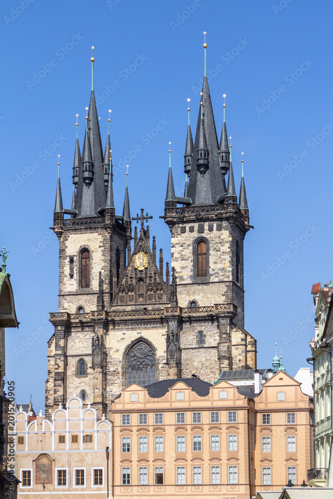 Fototapeta premium Tyn church in Prague