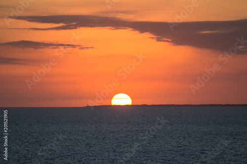 Sunset over sea © robertdering