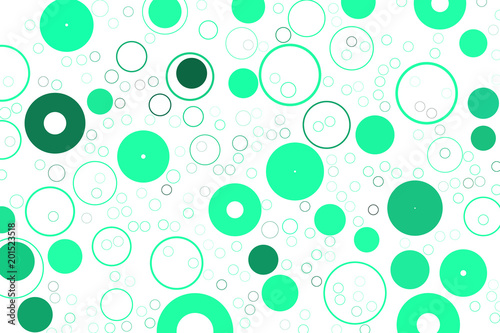 Abstract colored circles, bubbles, sphere or ellipses shape pattern. Backdrop, vector, wallpaper & illustration.