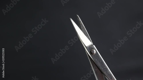 Manicure and pedicure scissors for cuticule or hangnail