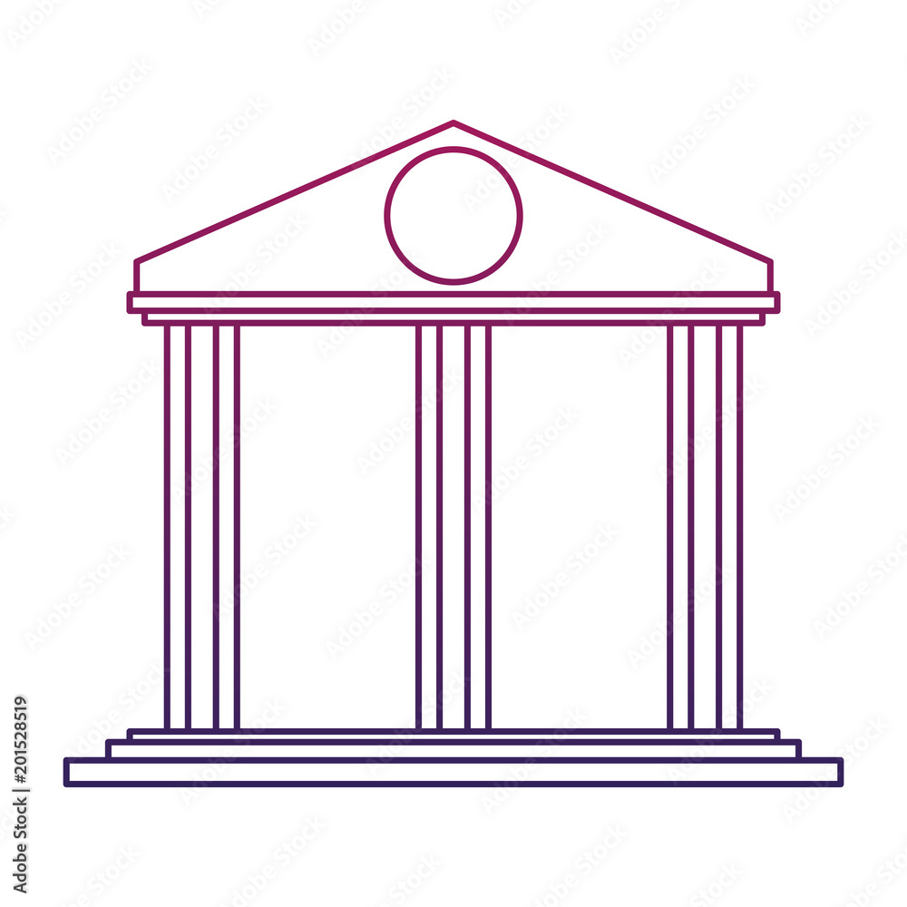 Bank building symbol vector illustration graphic design Bank building symbol vector illustration graphic design