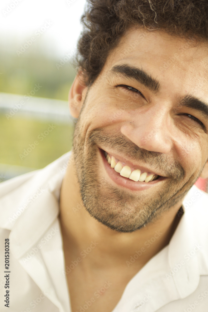 Fototapeta premium Beautiful man outside