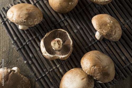 Raw Organic Portobello Mushrooms