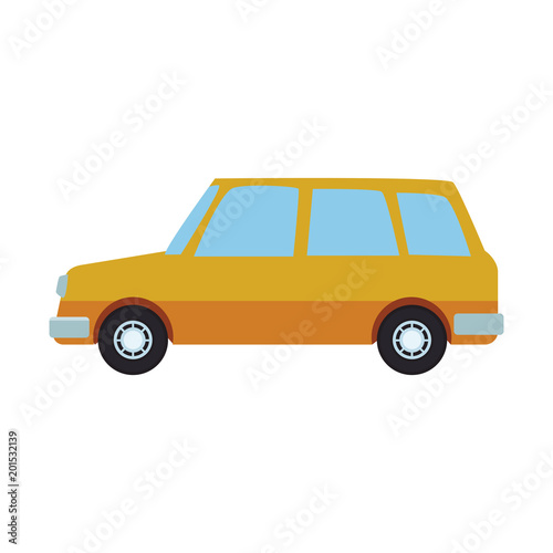 Taxi cab vehicle vector illustration graphic design