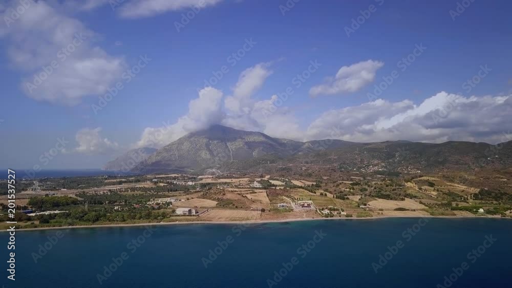 Greek city of Patras from the air Greek city of Patras from the air
