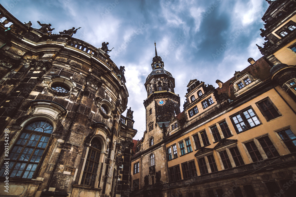 Fototapeta premium Drezno Stare Miasto i architektura