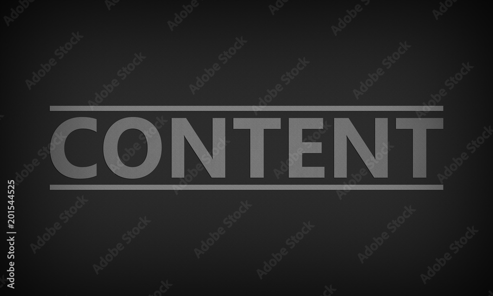 Content Content