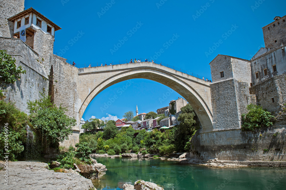 Il ponte di Mostar sulla Neretva