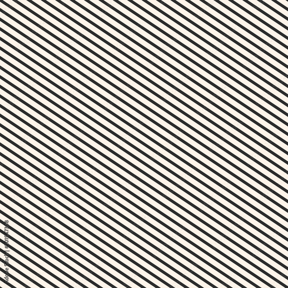 Diagonal stripes pattern. Vector seamless striped texture