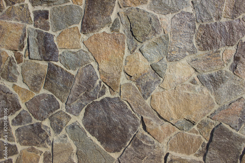 Pattern of decorative stone wall background