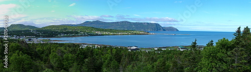 Rocky Harbour, Newfoundland, Canada. Panoramic View photo