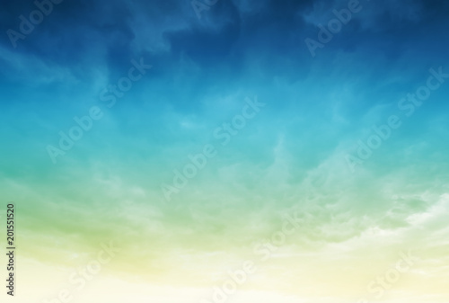 Fototapeta Naklejka Na Ścianę i Meble -  Colors in sky and clouds