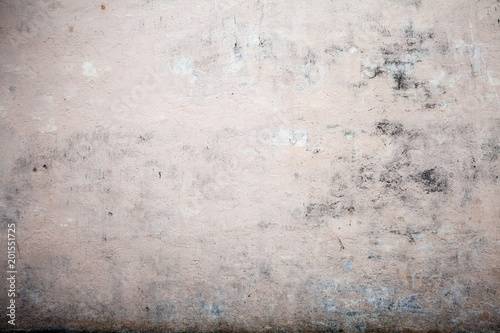 Brown plaster wall. Stucco surface background. Grunge scratched concrete panel