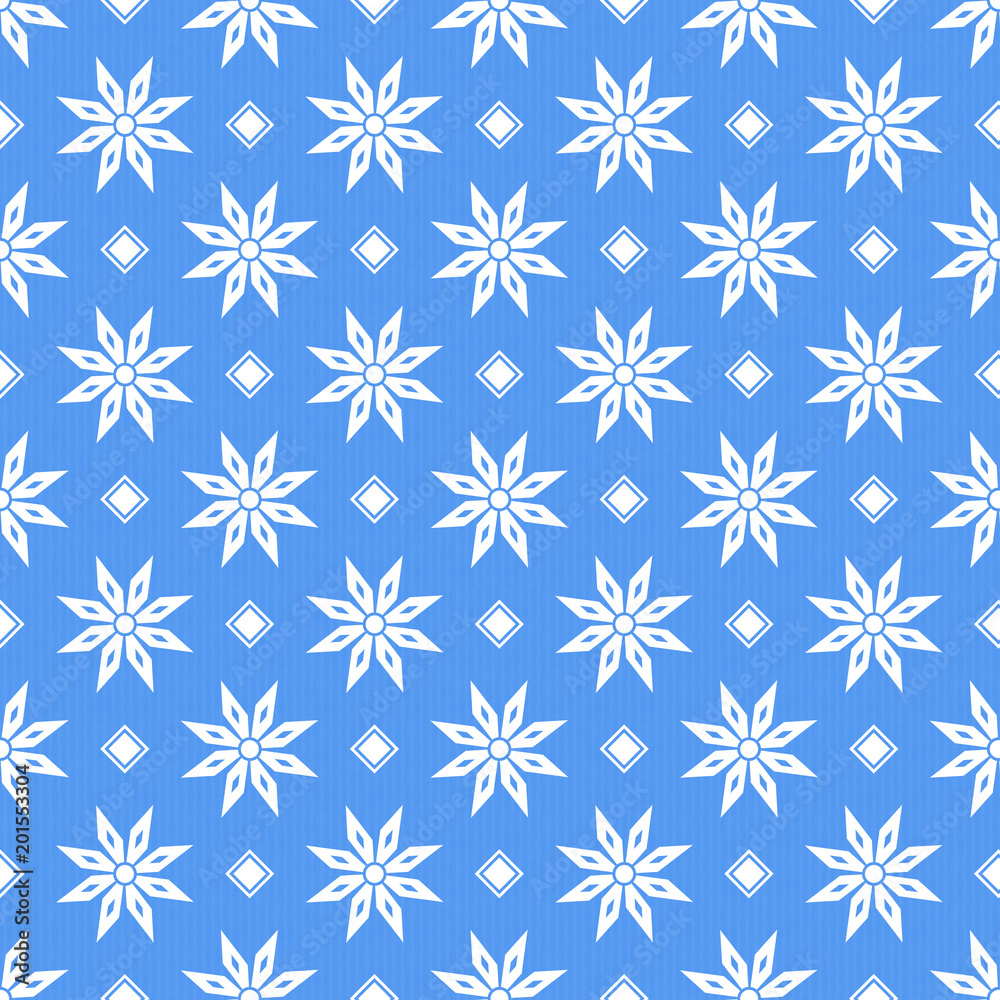 Blue flowery seamless pattern Blue flowery seamless pattern