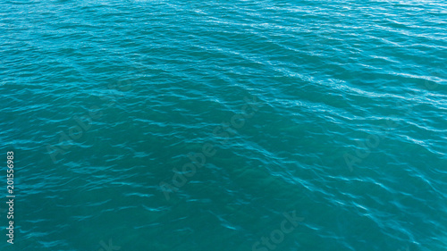 Black sea texture. Turquoise sea water with ripple. Peaceful nature minimal concept.