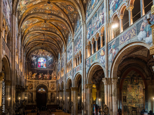 The Cathedral of Santa Maria Assunta is famous for the beauty of its renaissance-style frescoes. © isaac74