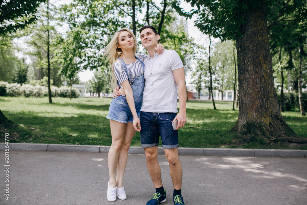 Obraz premium couple in nature