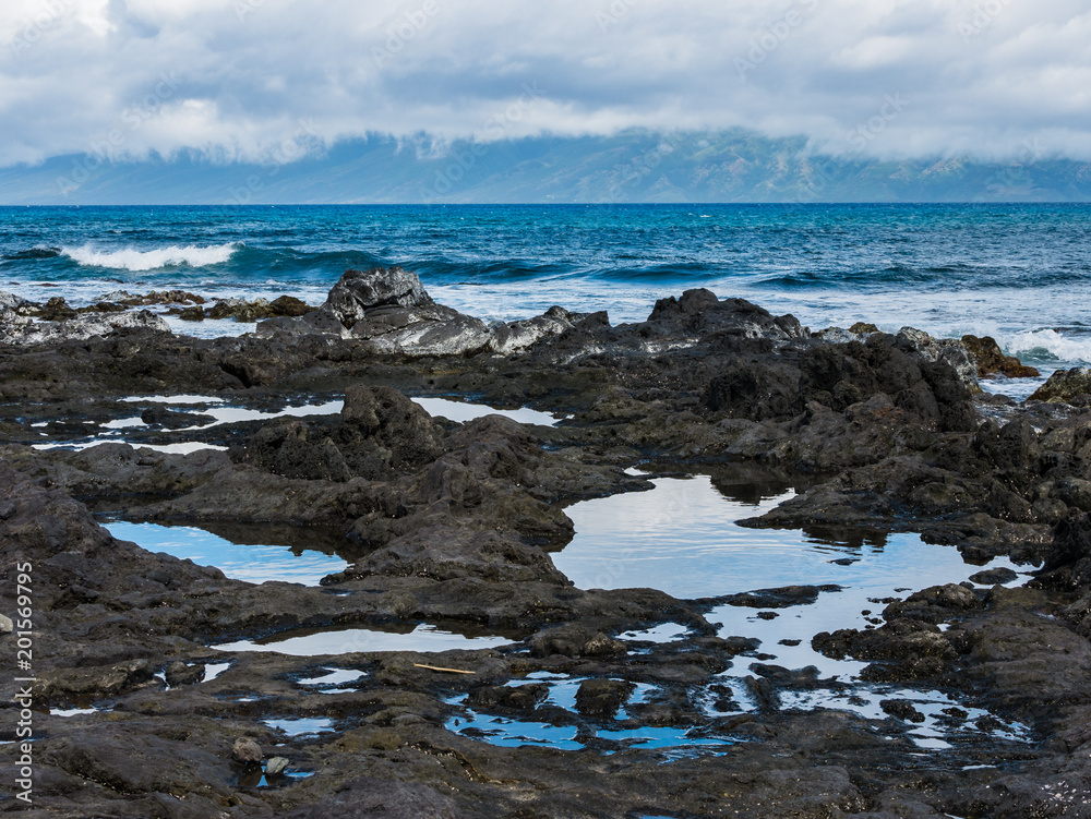 Tide Pools and lava rock