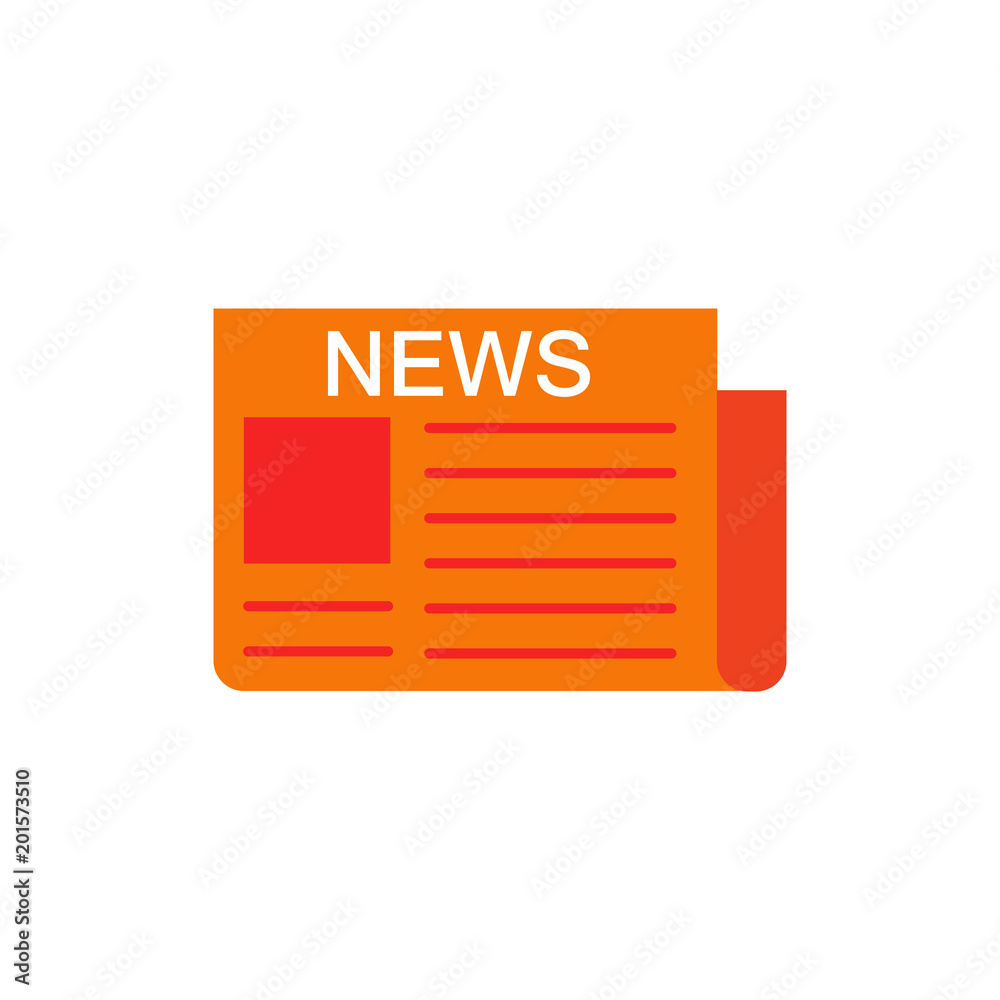 Newspaper Icon Design Newspaper Icon Design