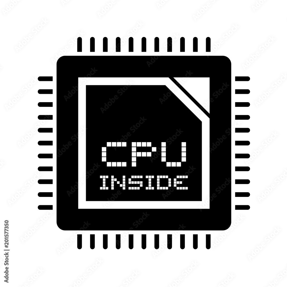 computer chip illustration computer chip illustration