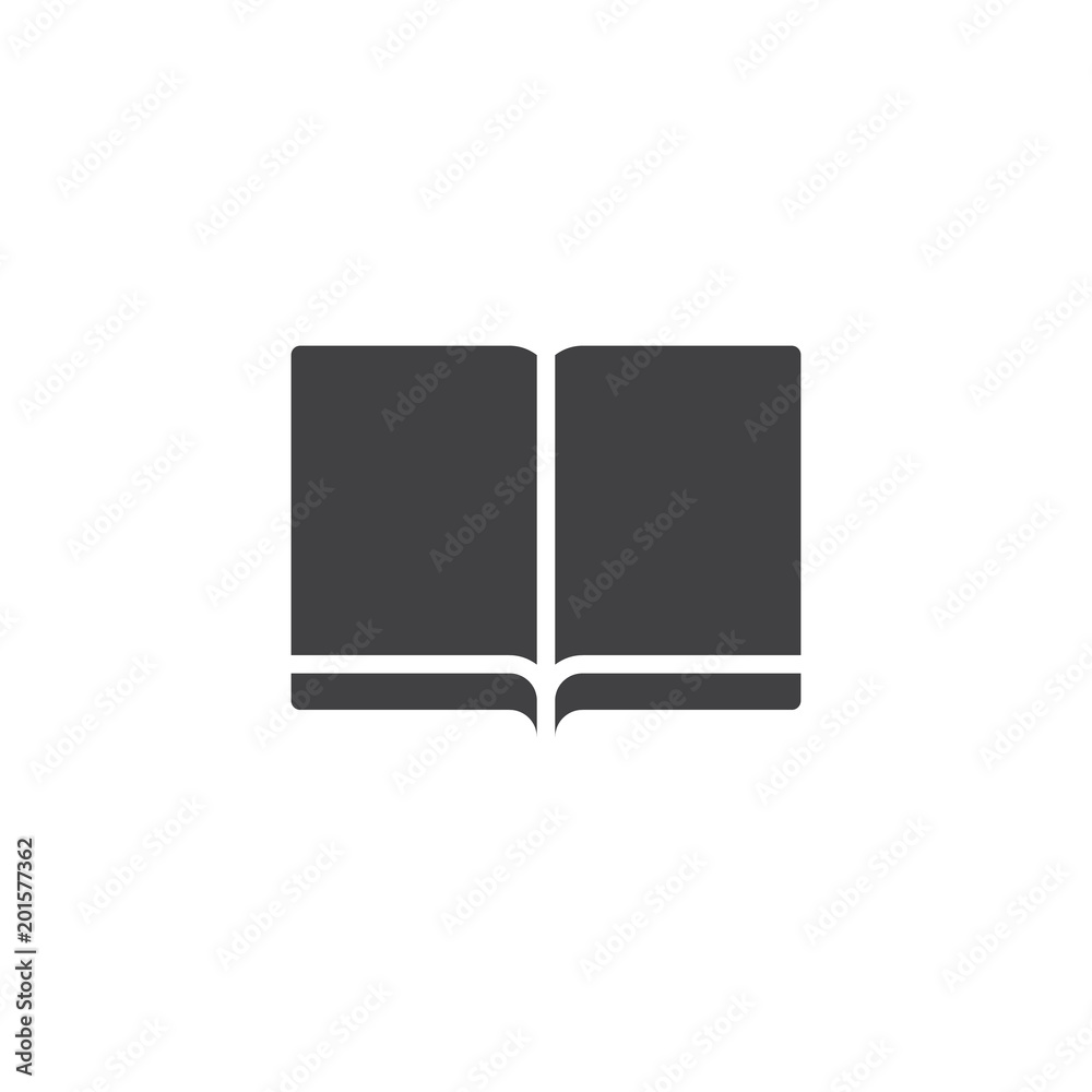 Open book vector icon. filled flat sign for mobile concept and web design. Reading library simple solid icon. Education symbol, logo illustration. Pixel perfect vector graphics Open book vector icon. filled flat sign for mobile concept and web design. Reading library simple solid icon. Education symbol, logo illustration. Pixel perfect vector graphics