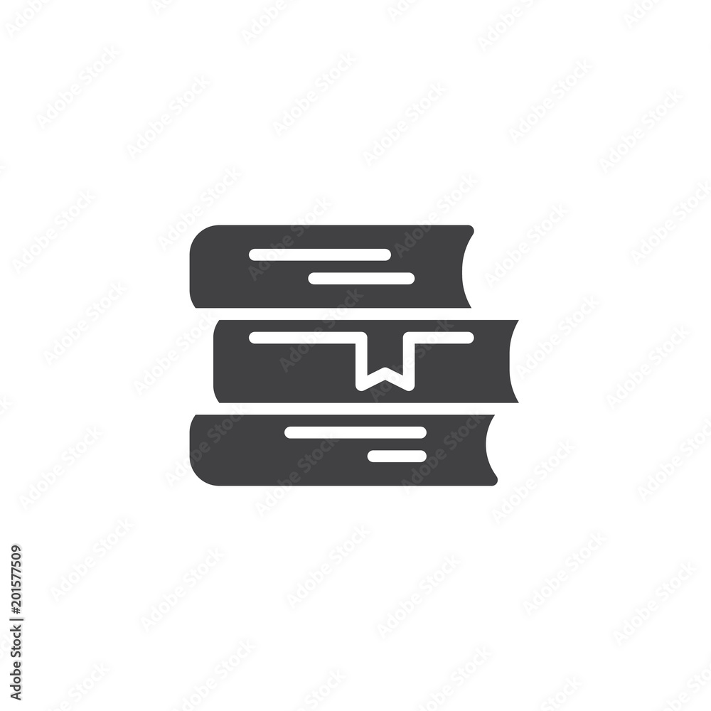 Stack of books vector icon. filled flat sign for mobile concept and web design. Books library simple solid icon. Symbol, logo illustration. Pixel perfect vector graphics Stack of books vector icon. filled flat sign for mobile concept and web design. Books library simple solid icon. Symbol, logo illustration. Pixel perfect vector graphics