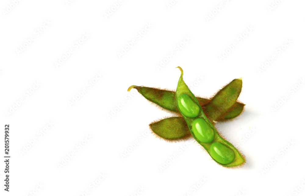 Edamame or Green soybeans on white background.
Surprising Health Benefits of Edamame Edamame or Green soybeans on white background.
Surprising Health Benefits of Edamame
