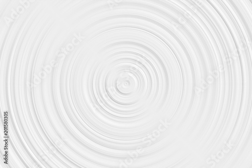 White circular spin, abstract background