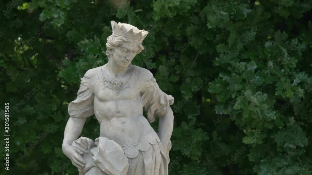 The sandstone statue of Intellect The sandstone statue of Intellect
