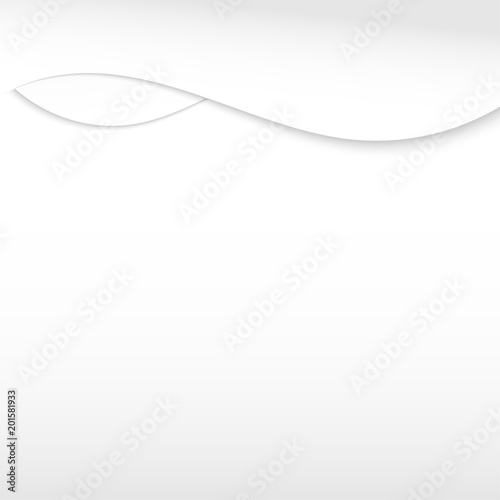 folding white papercut background